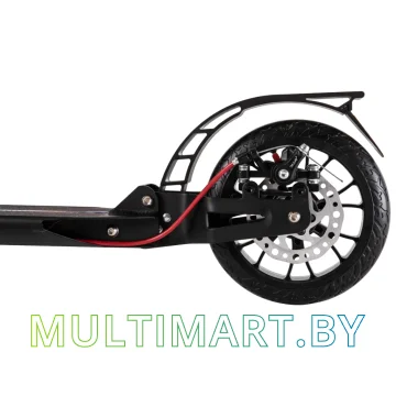 Самокат Tech Team City Scooter Disk Brake 2022 (черный/красный) картинка 7